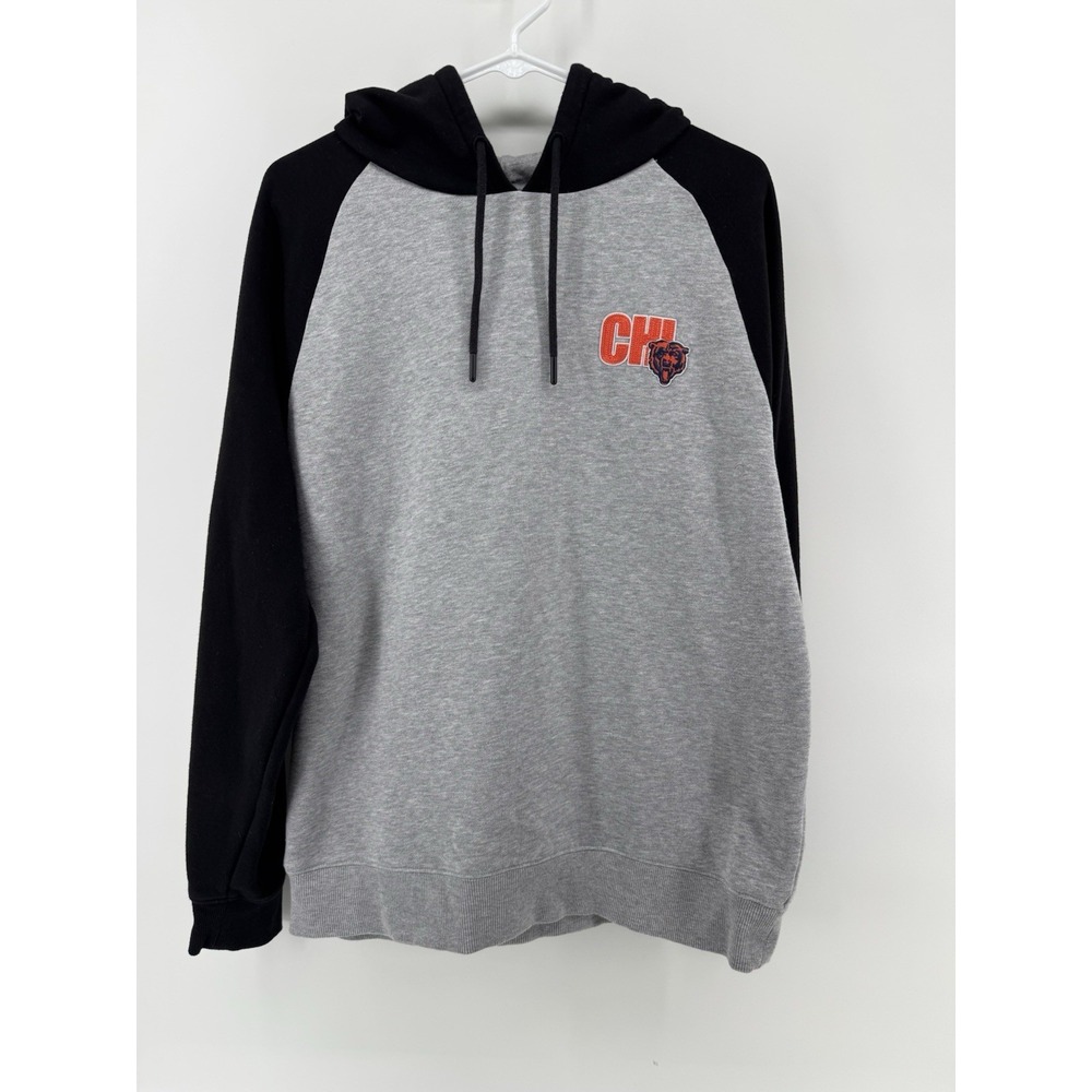 Men's Antigua Chicago Bears Pullover Hoodie‎ - Logo Size L